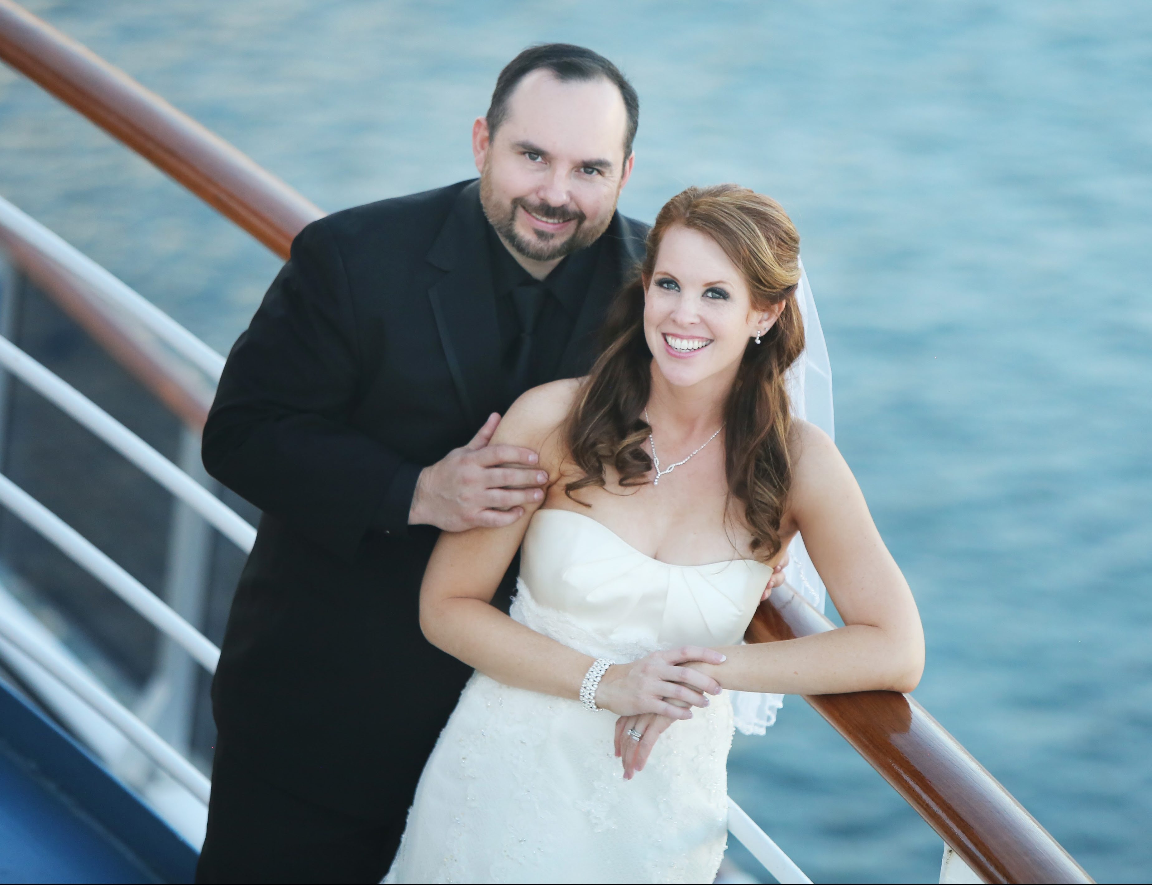 Frank and Shannon Gurnee Wedding Carnival Cruise About Us 