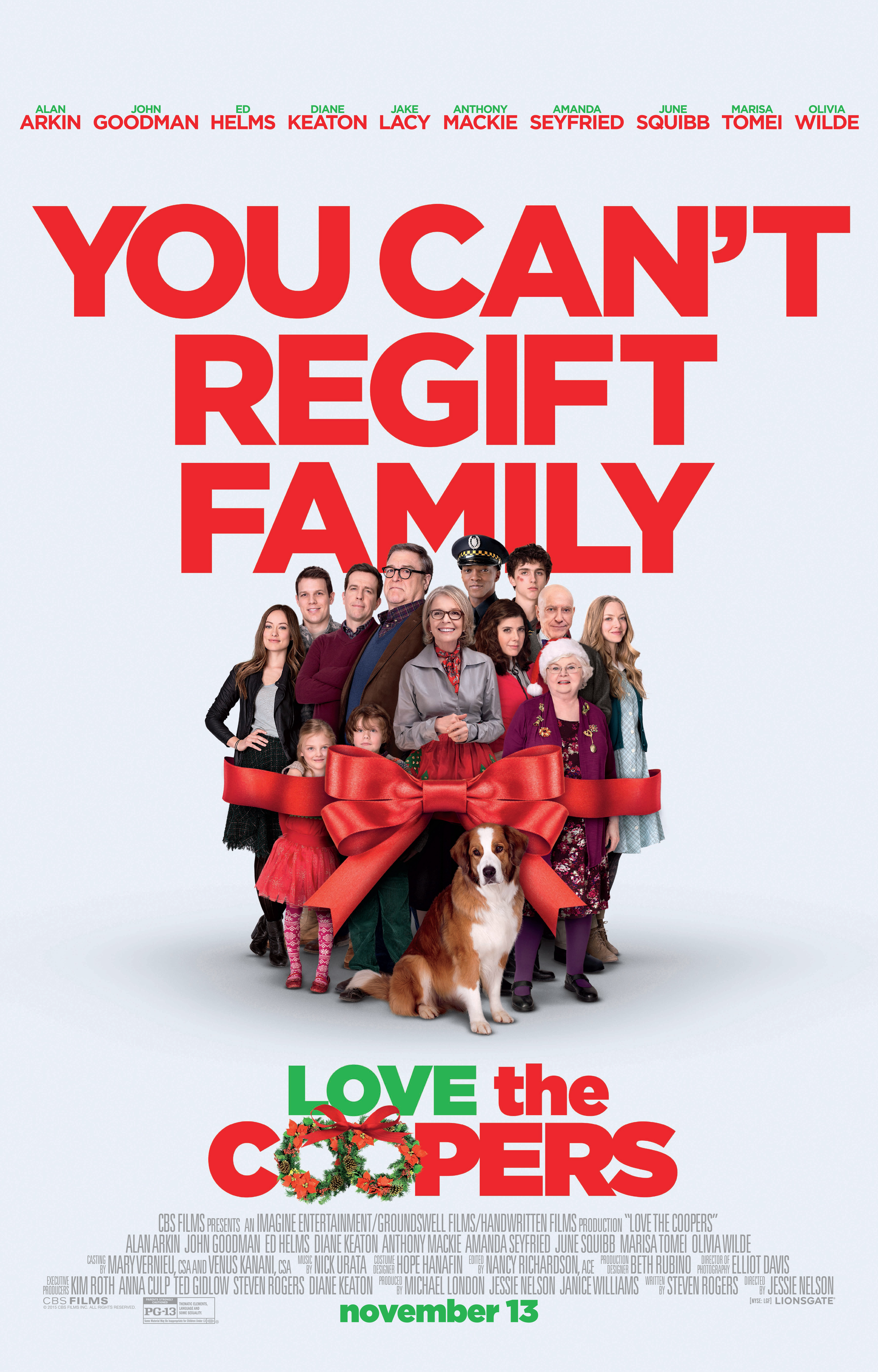 #LoveTheCoopers #Movie #Holiday #Giveaway #ad