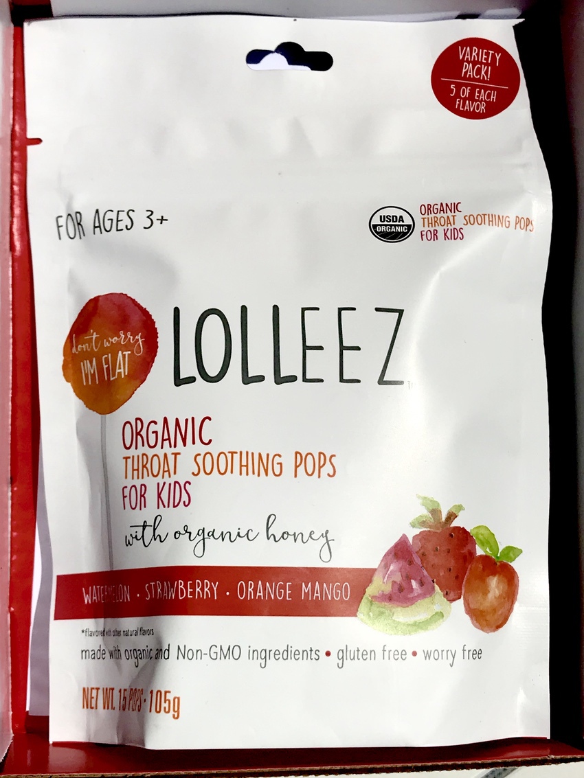 Lolleez Sore Throat Pops #Lolleez #health #ad