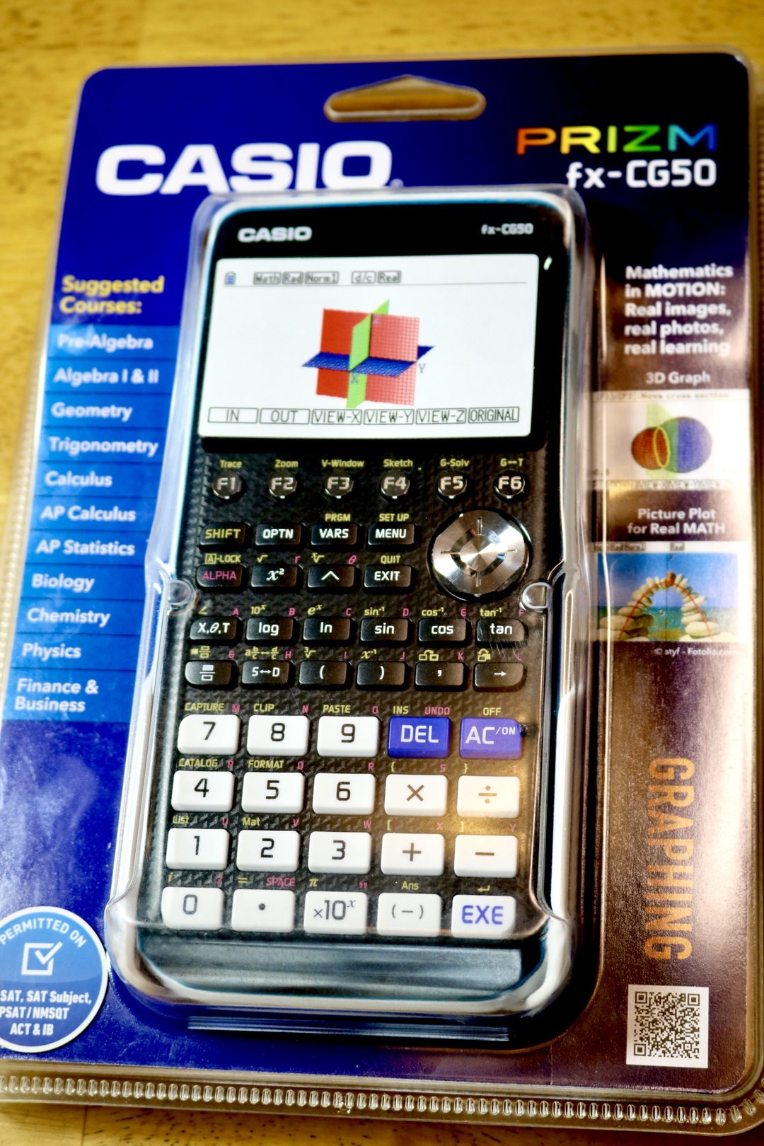 Casio PRIZM Graphing Calculator #Casio #GraphingCalculator #Calculator #math #education #school #ad