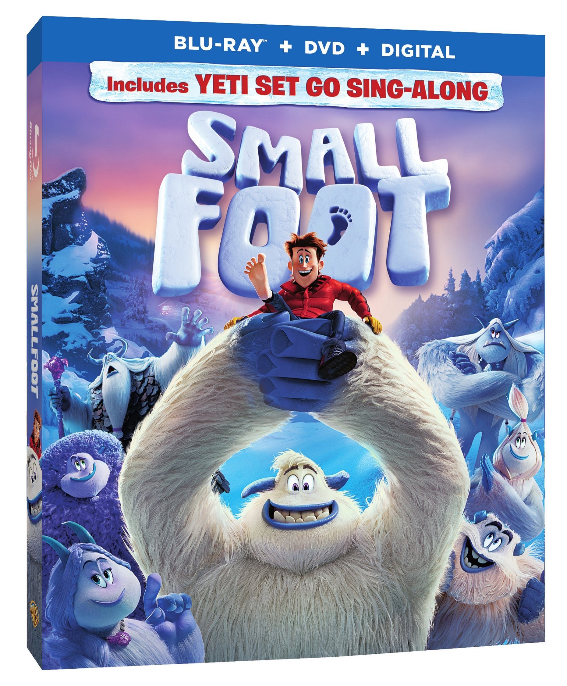 Smallfoot Blu-ray and DVD #SMALLFOOT #movie #giveaway #ad