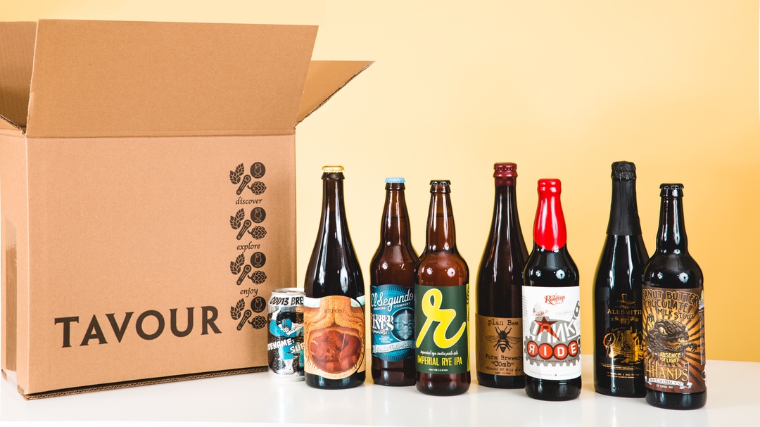 Tavour fathers day gift beer box