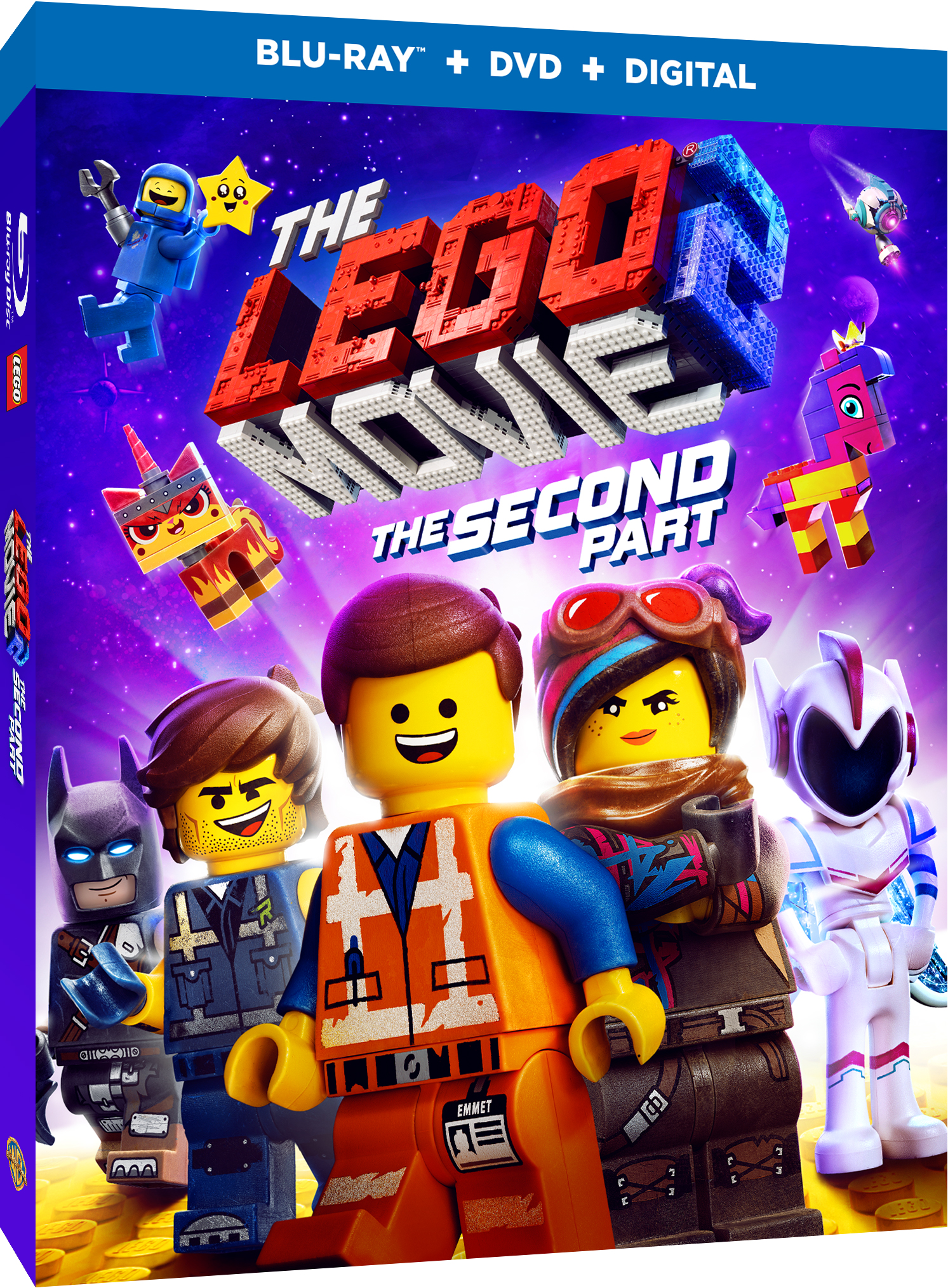 frakke Hvile Bot The LEGO Movie 2: The Second Part on Blu-ray and DVD - Redhead Mom