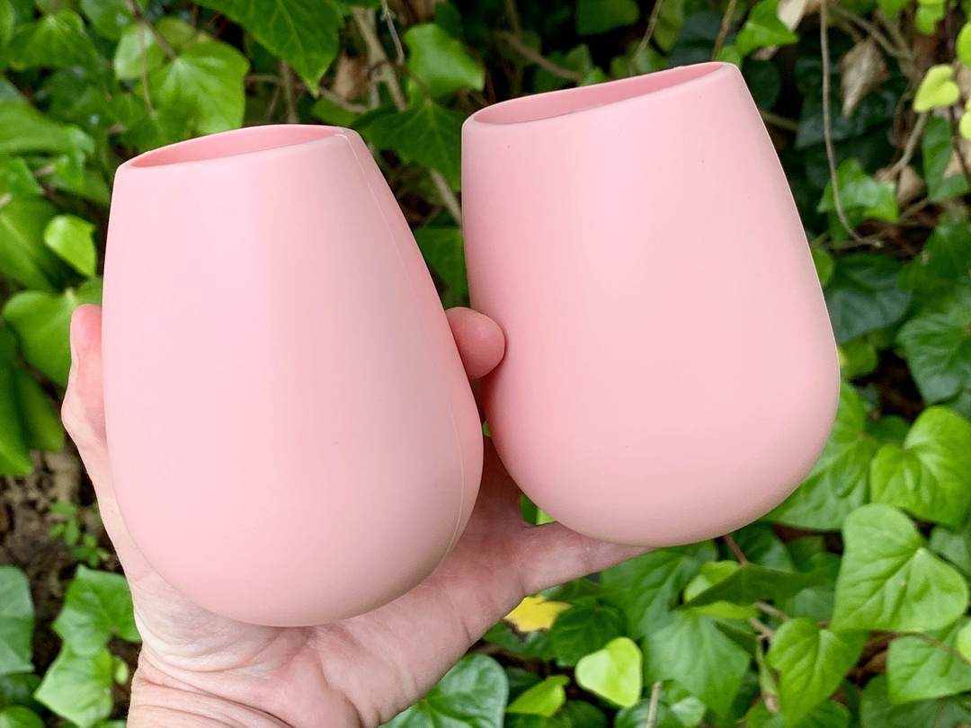 Odeme What a pair silicone wine glasses
