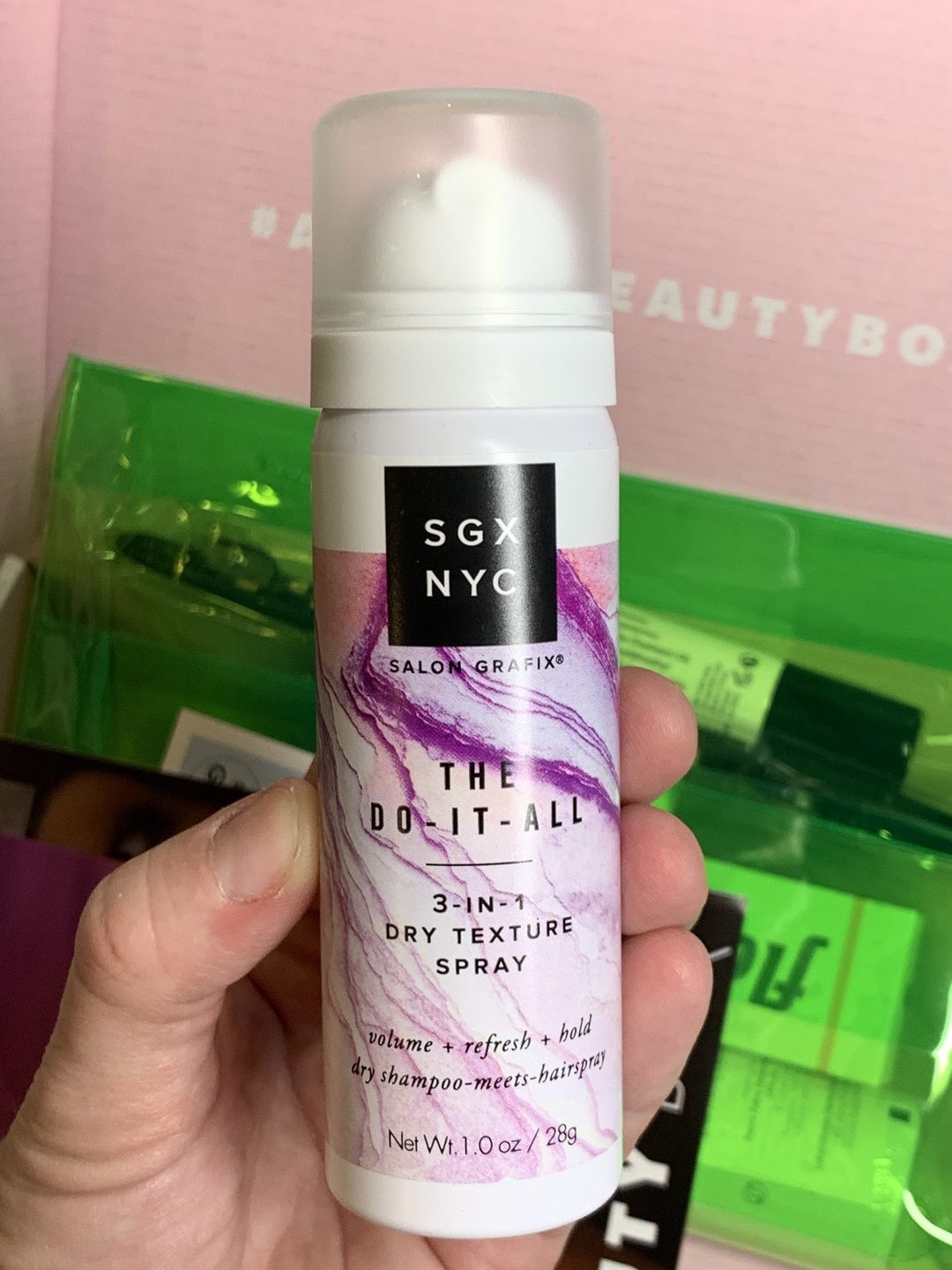 SGX NYC’s Do-It-All 3-in-1 Dry Texture Spray