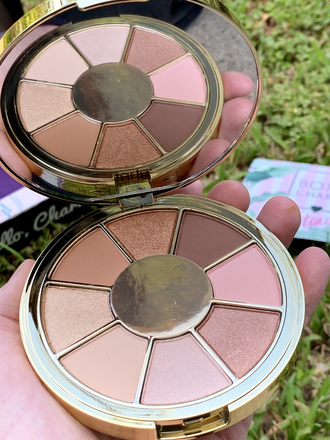 tarte be you. naturally. eyeshadow palette