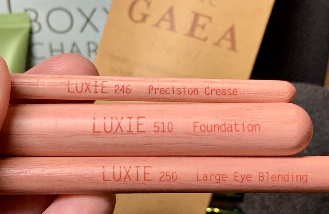 Luxie Gaea 3 Piece Brush Set