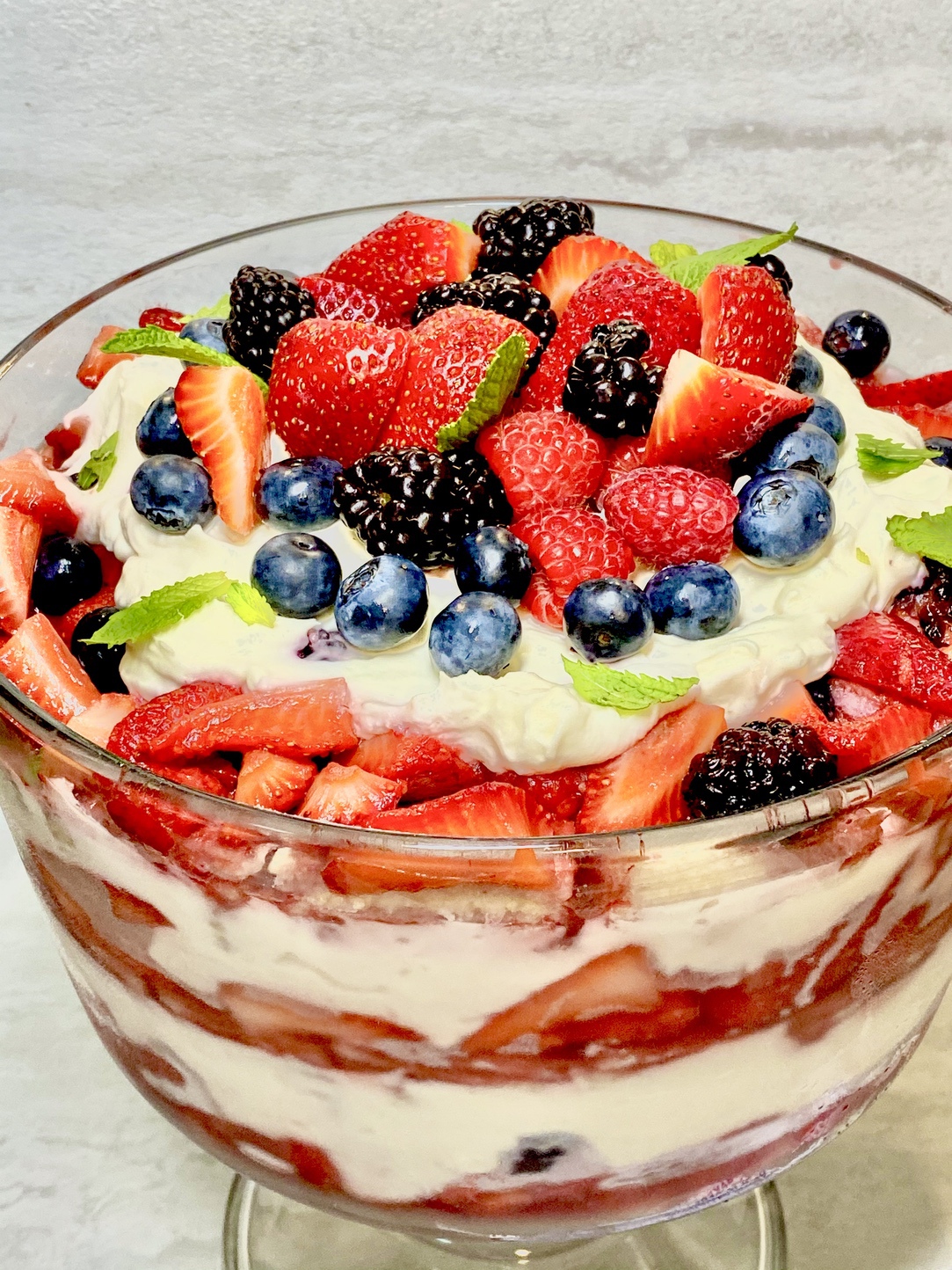 Mixed Berry Trifle Recipe