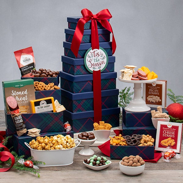 Gourmet Gift Baskets Christmas Delivery Gift Set