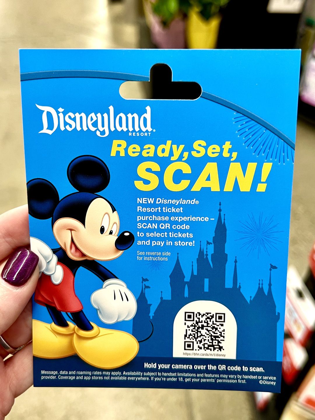Disneyland Ready, Set, SCAN!