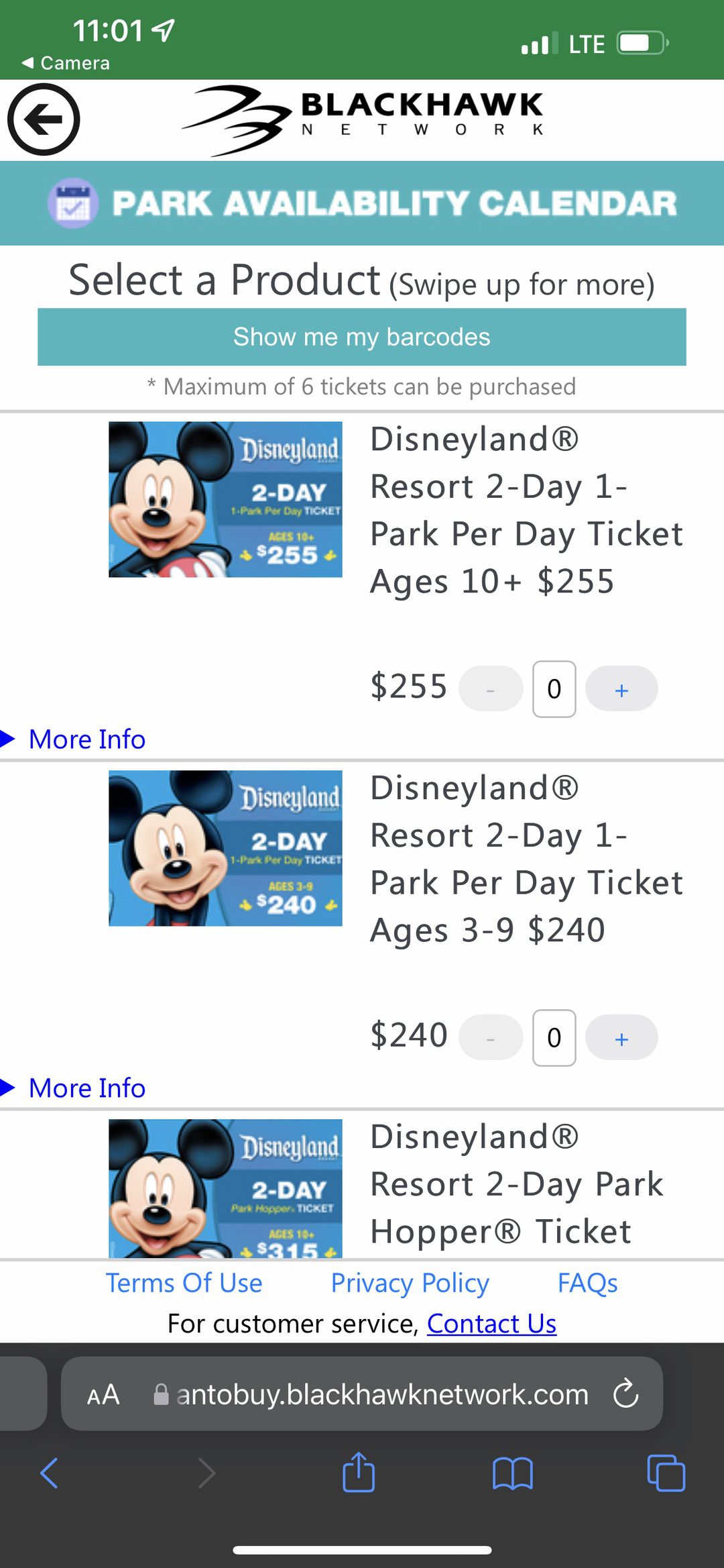 Disneyland Ready, Set, SCAN! Tickets